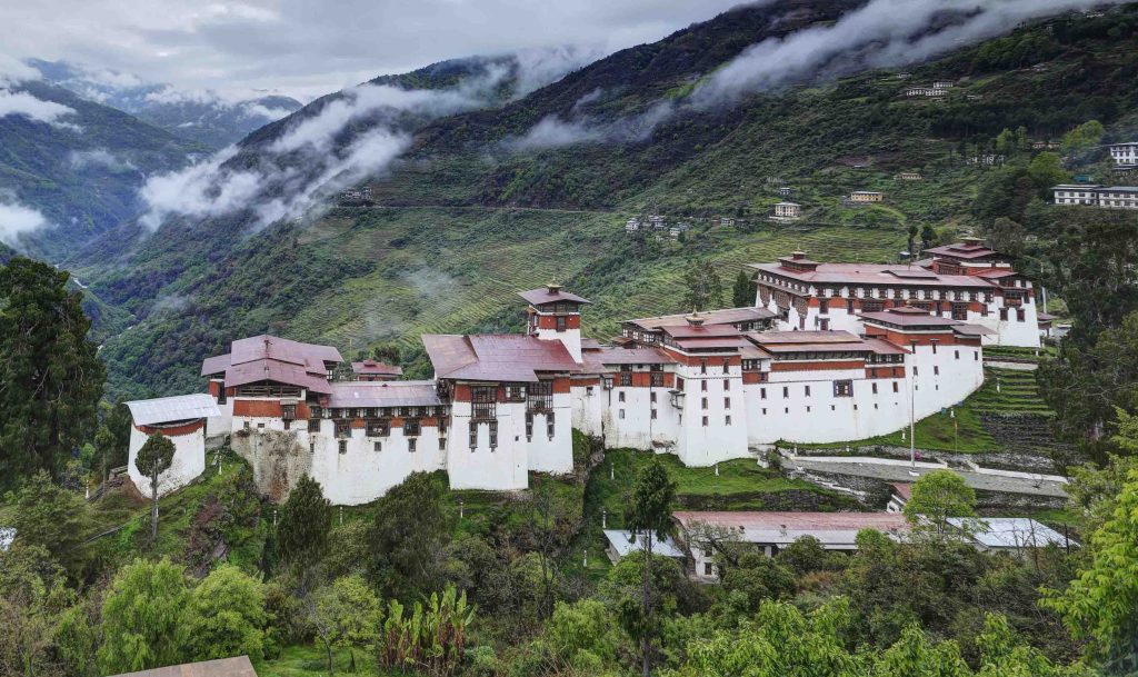 The-beautiful-dzong-of-Trongsa-Bhuatan